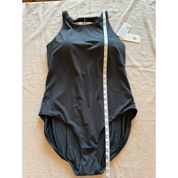 NWT Calia Open Back High Neck One Piece Swimsuit Women's 14 - Picture 7 of 7